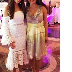 Floral cocktail dress